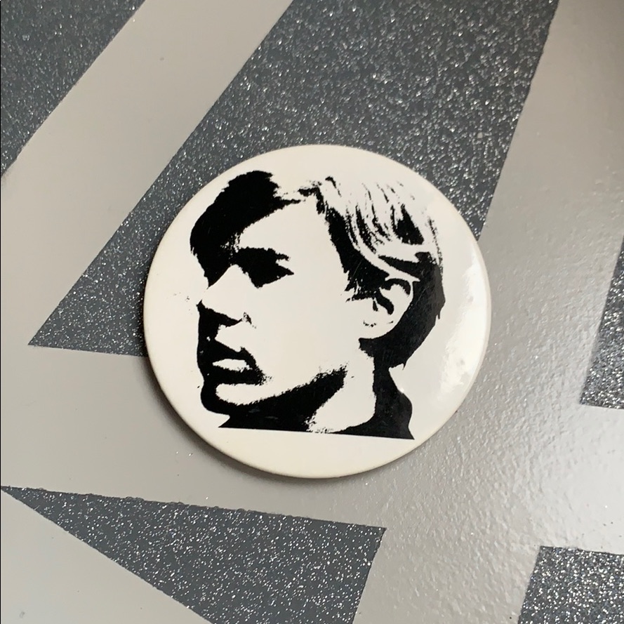 Andy Warhol Button